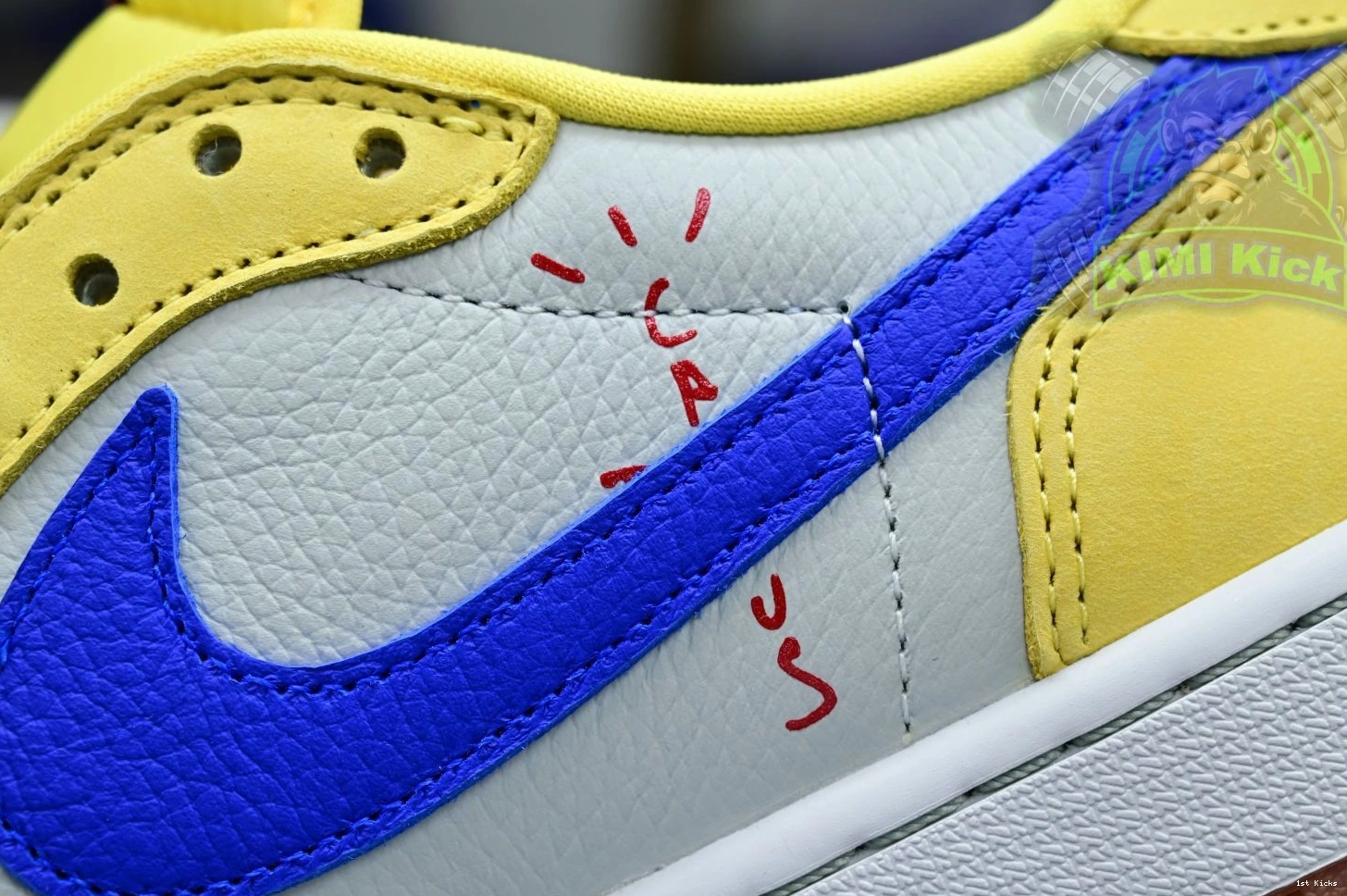 Travis Kimikick Affordable Air Jordan Jordan Canary 1Low Scott x 1872 1221